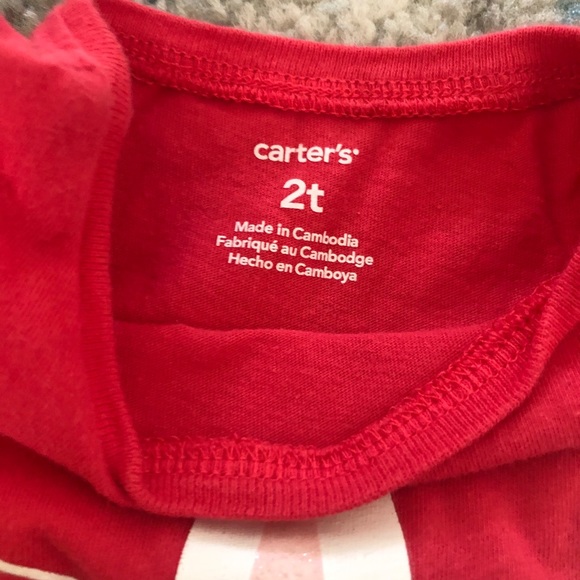 Carters Spring Easter Long-Sleeve Outfit w/ Bunny - Picture 2 of 5